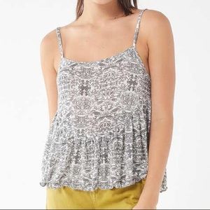 UO Fearne Floaty baby doll tank